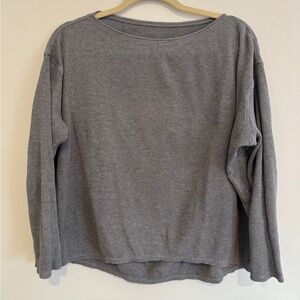 Lululemon Athletica Gray Long Sleeve Top